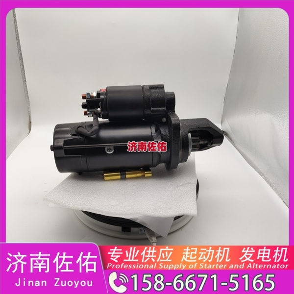 济南发电机 3957595启动机JFWZ2912 康明斯 Sunward SWE90 QSB4.5