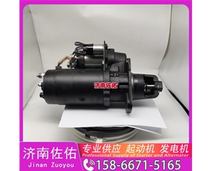 济南5802137864起动机1002114310发电机 上菲红QDJ2811 解放 JH6 CA6DM2 CLG6225 配潍柴 WP6 CAT 313 SK140 柳工 康明斯QSX15 启动机